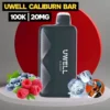 Uwell Caliburn Bar 100k Puffs 20MG | 100000 Puffs Vape Kit
