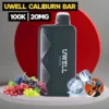 Uwell Caliburn Bar 100k Puffs 20MG | 100000 Puffs Vape Kit