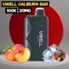 Uwell Caliburn Bar 100k Puffs 20MG Disposable Vape in Dubai