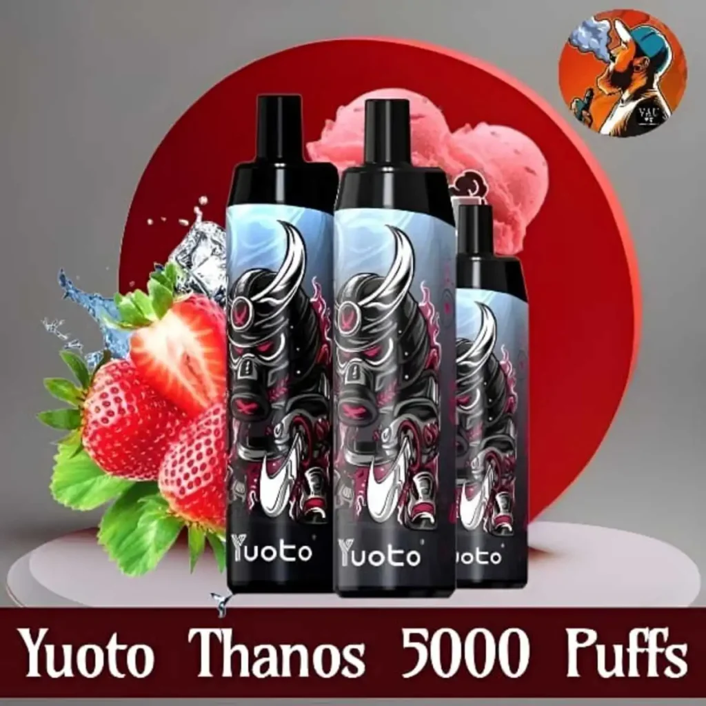 Yuoto Thanos 5000 Puffs 5% Nicotine Genuine Vape Kit - UAE