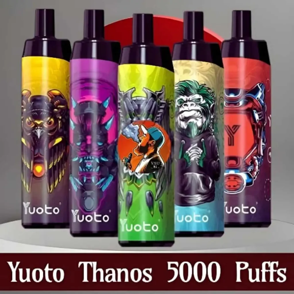 Yuoto Thanos 5000 Puffs 5% Nicotine Genuine Vape Kit - UAE