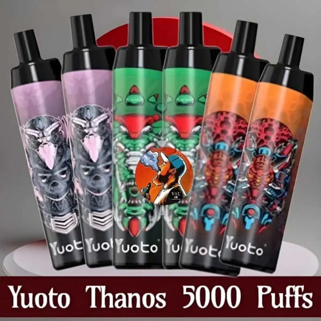 Yuoto Thanos 5000 Puffs 5% Nicotine Genuine Vape Kit - UAE