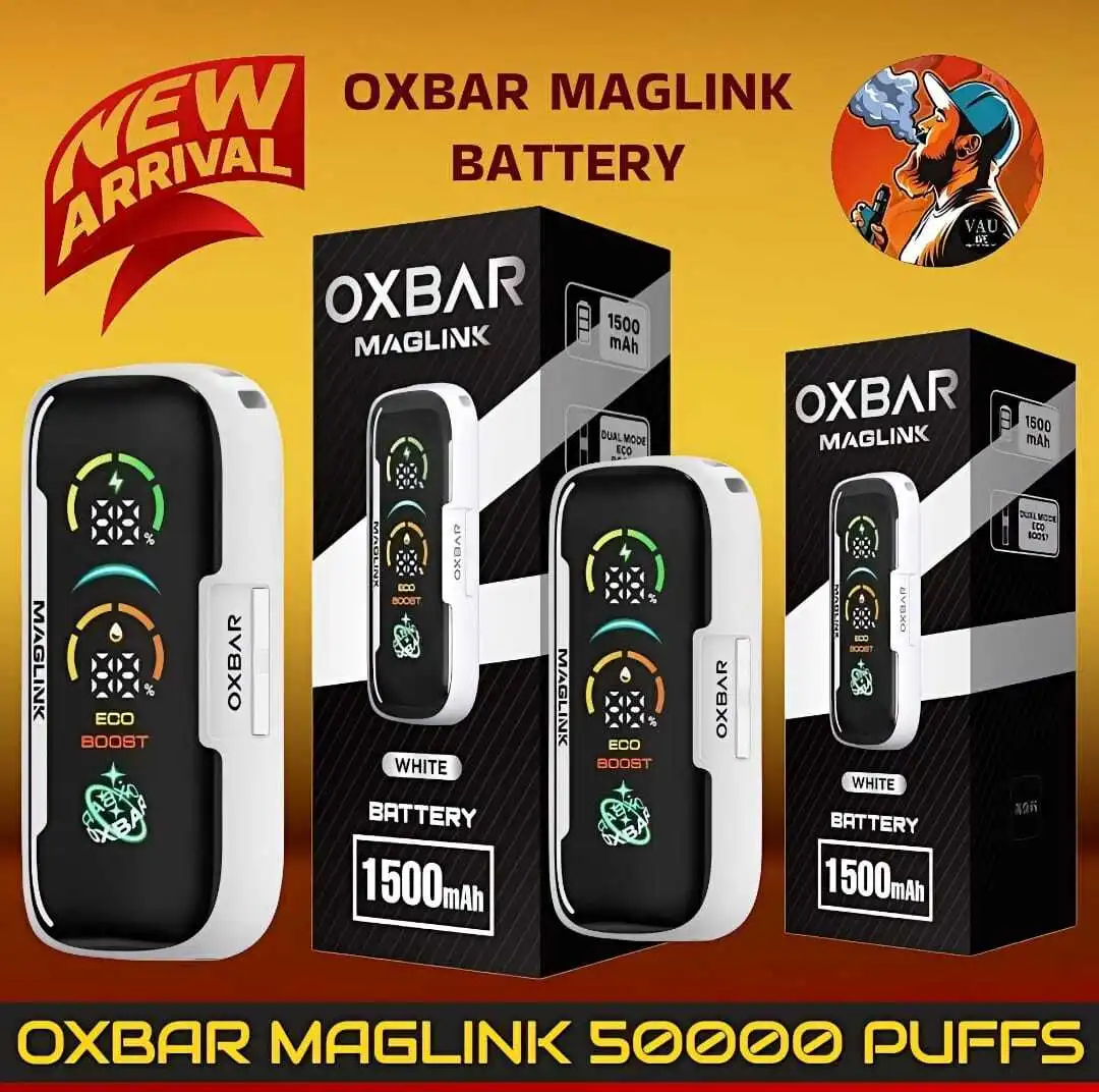 Oxbar Maglink 50000 Puffs Disposable Vape 50k Pod & Battery
