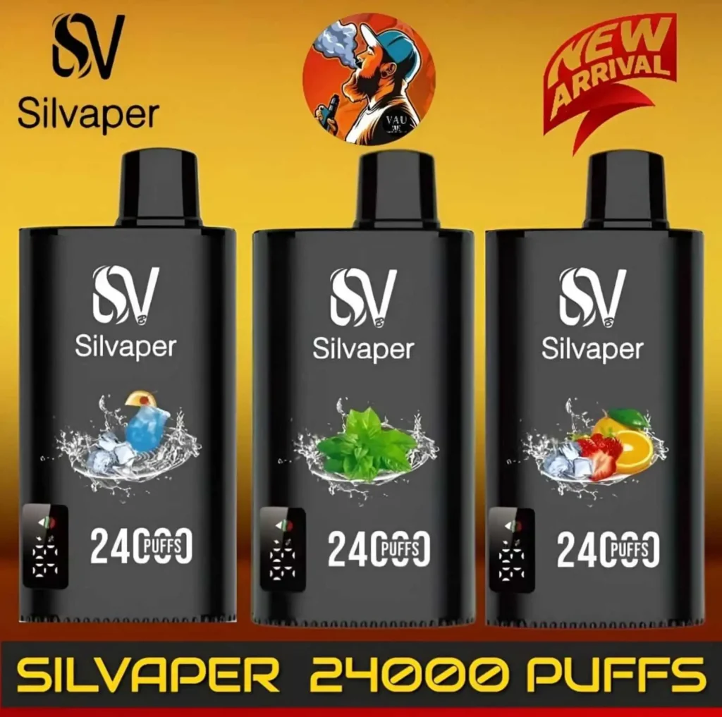 Silvaper 24000 Puffs Vape Kit 20MG 24k in Dubai UAE