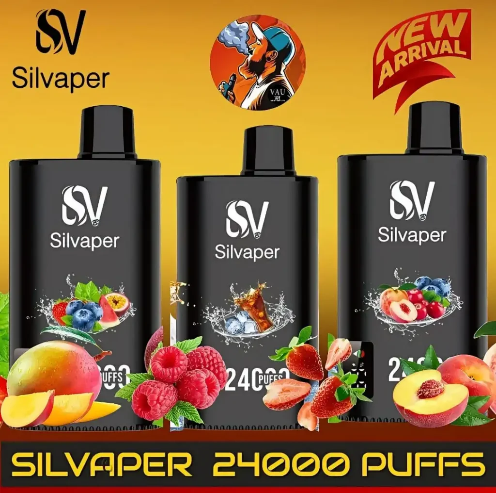 Silvaper 24000 Puffs Vape Kit 20MG 24k in Dubai UAE
