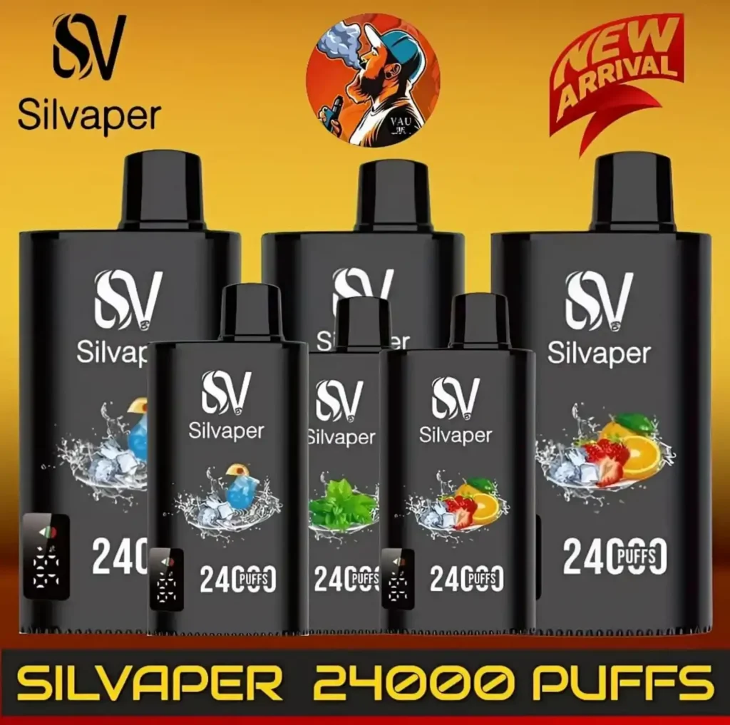 Silvaper 24000 Puffs Vape Kit 20MG 24k in Dubai UAE