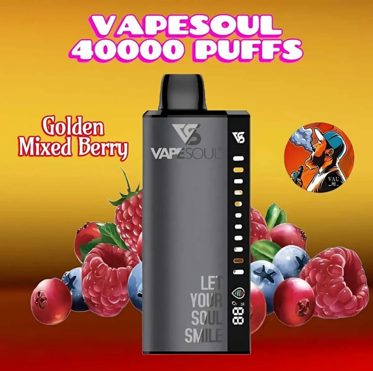 VAPESOUL 40000 Puffs Disposable Vape 40k - Dubai UAE