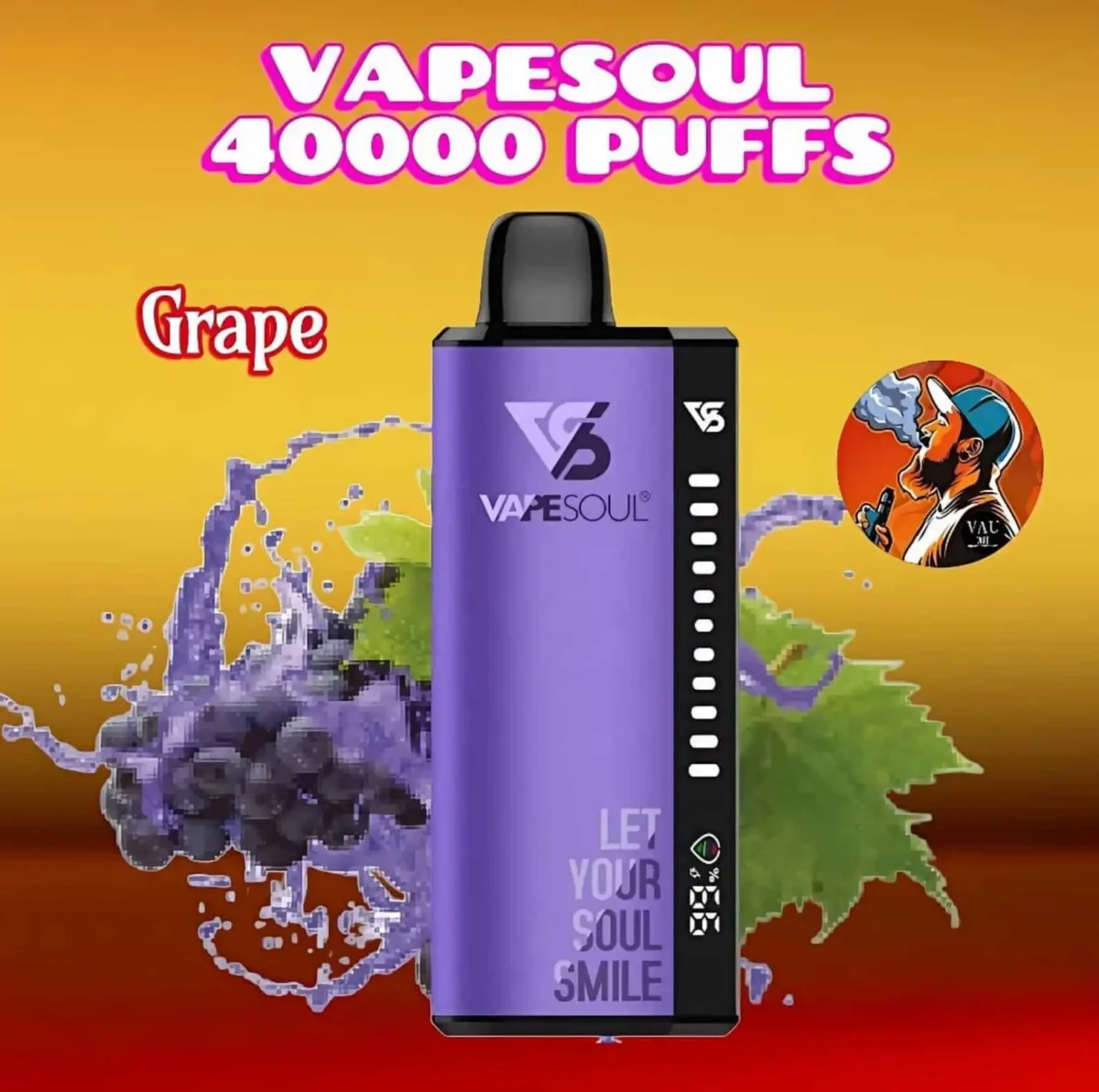 VAPESOUL 40000 Puffs Disposable Vape 40k - Dubai UAE