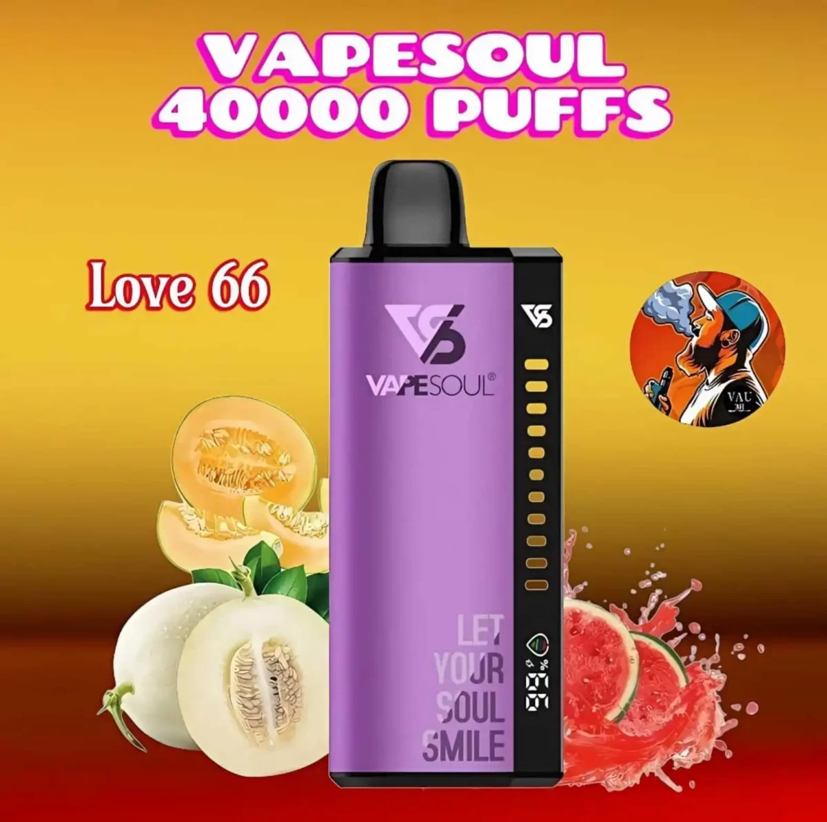 VAPESOUL 40000 Puffs Disposable Vape 40k - Dubai UAE