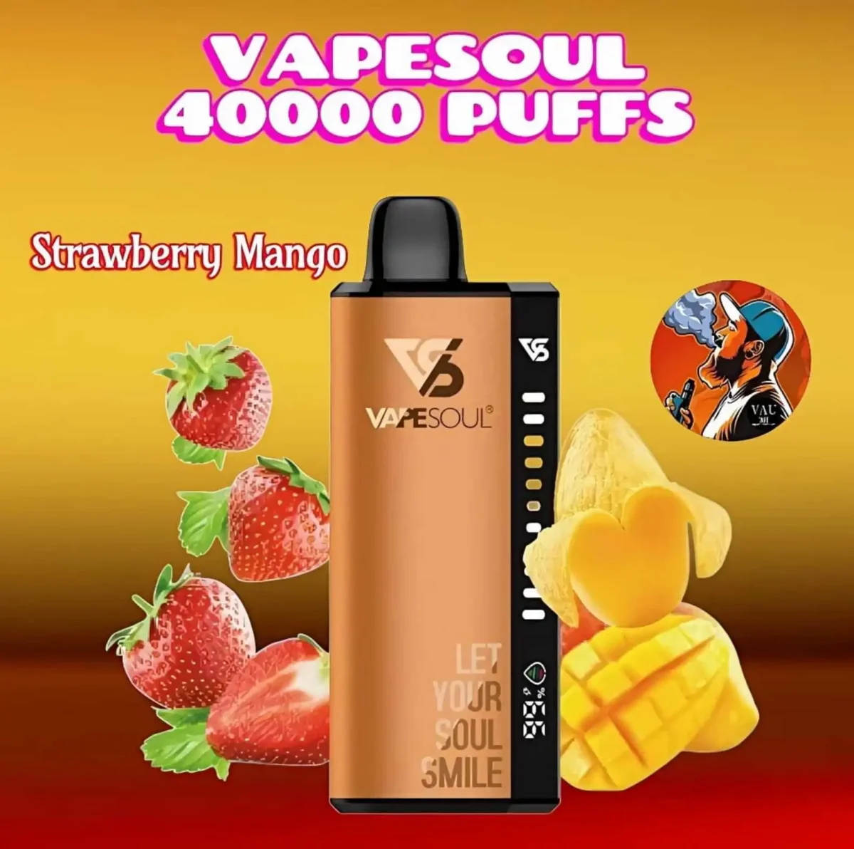 VAPESOUL 40000 Puffs Disposable Vape 40k - Dubai UAE