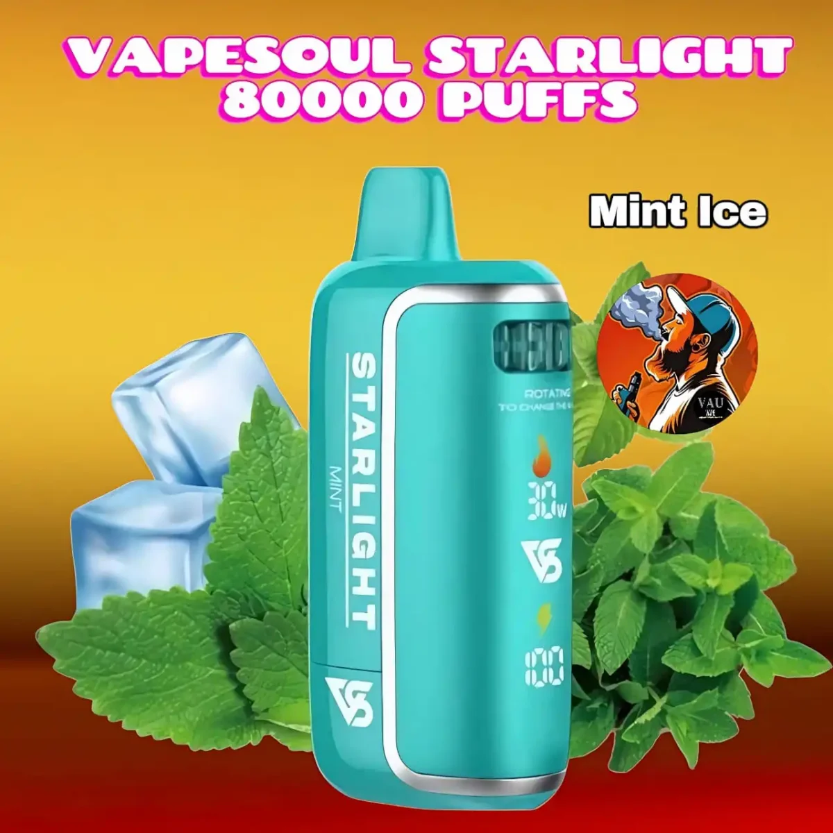Vapesoul Starlight 80000 Puffs Disposable Vape - Dubai UAE