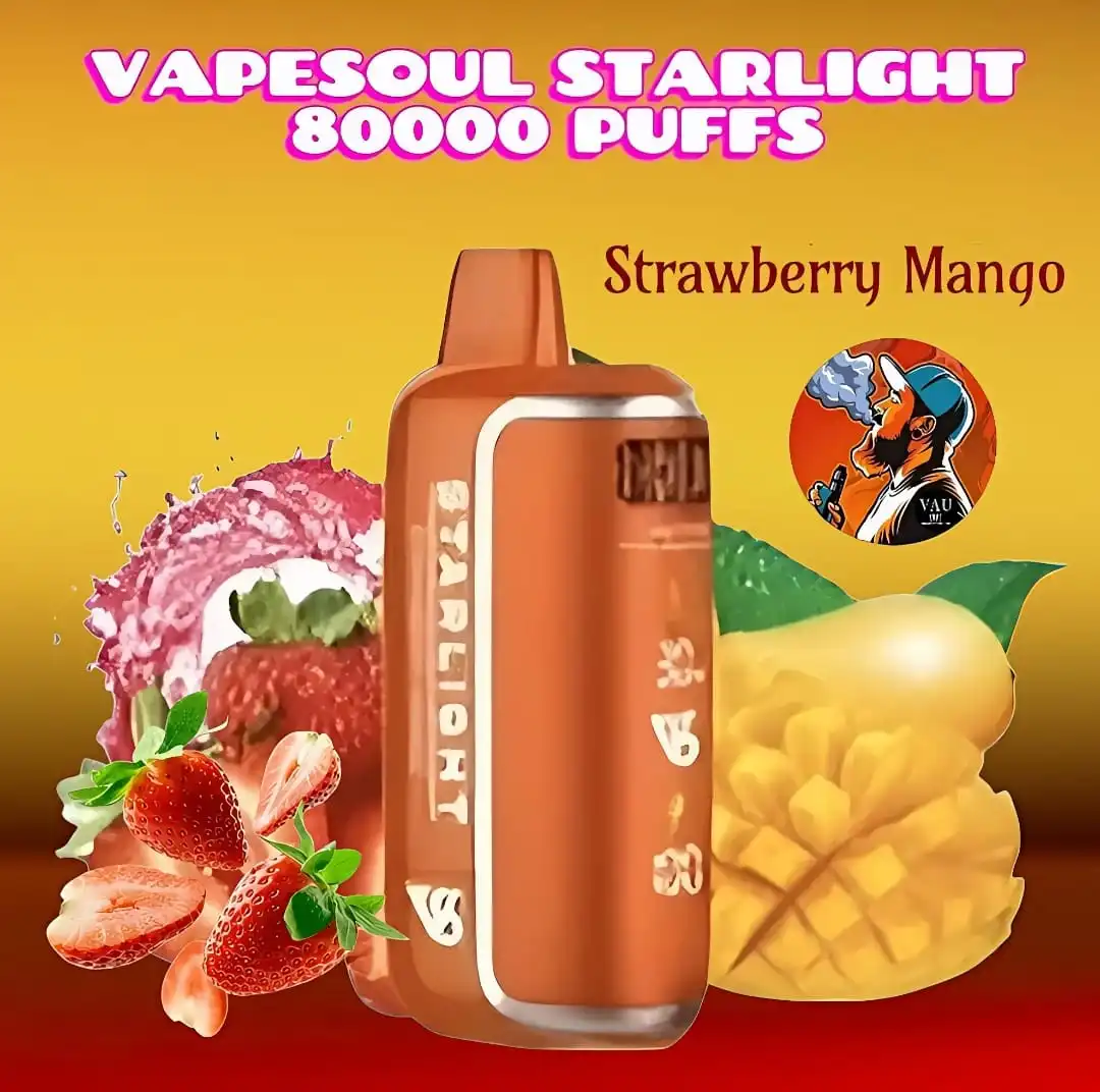 Vapesoul Starlight 80000 Puffs Disposable Vape - Dubai UAE