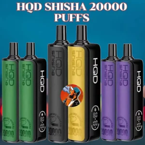 HQD Shisha 20000 Puffs DTL 3MG Disposable Vape - Dubai