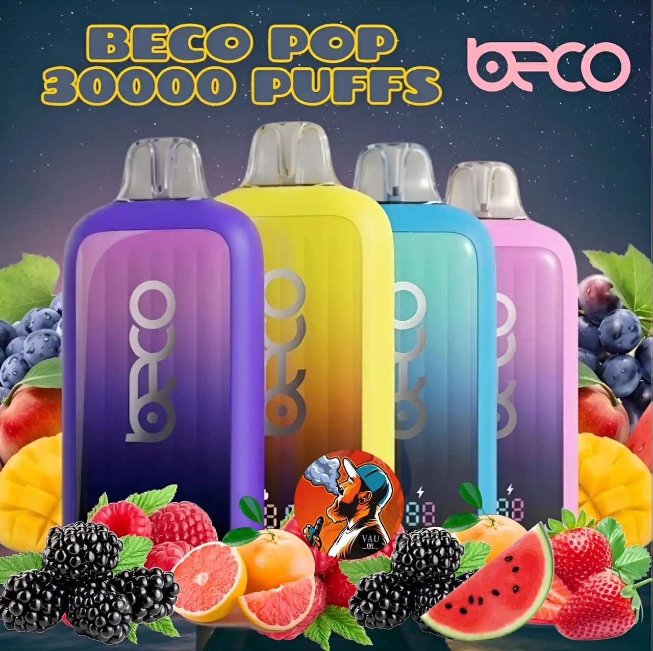 BECO POP 30000 Puffs 20MG 30K Disposable Vape - Dubai