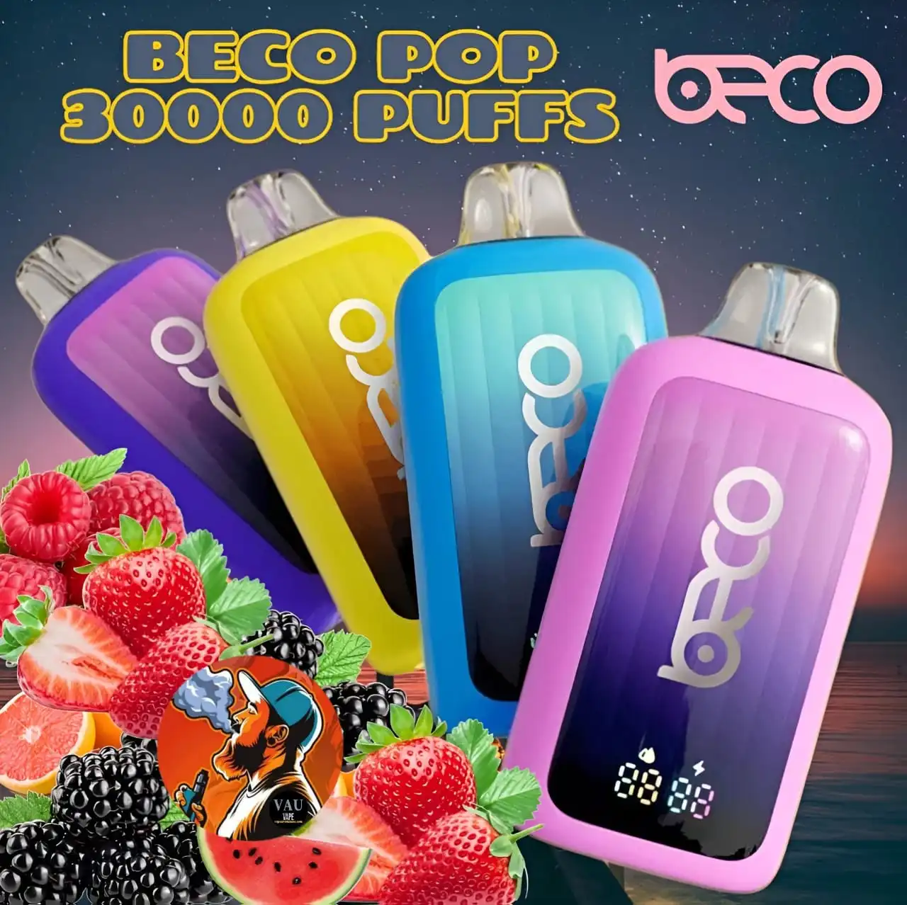 BECO POP 30000 Puffs 20MG 30K Disposable Vape - Dubai