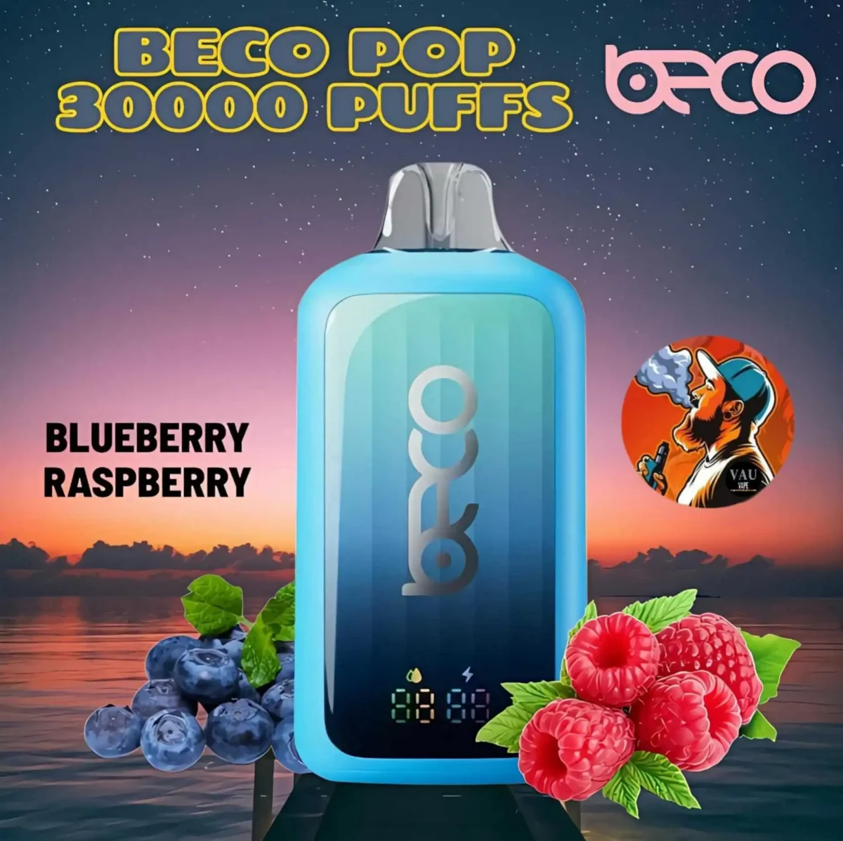 BECO POP 30000 Puffs 20MG 30K Disposable Vape - Dubai