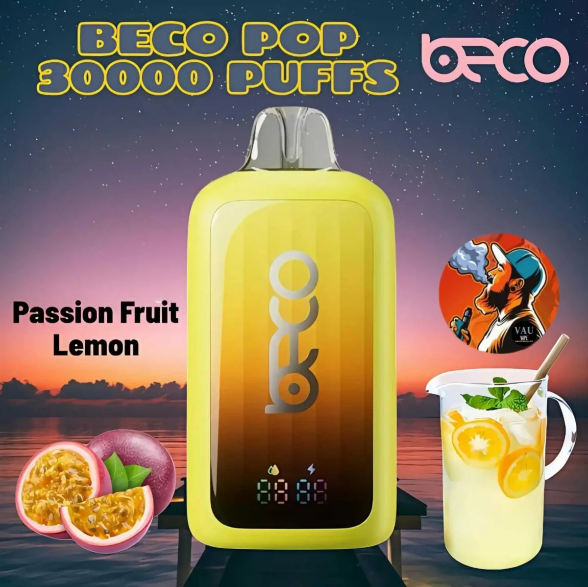 BECO POP 30000 Puffs 20MG 30K Disposable Vape - Dubai