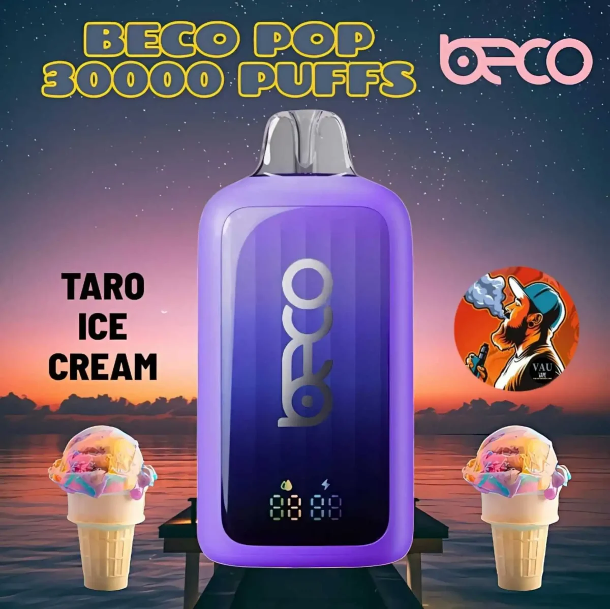 BECO POP 30000 Puffs 20MG 30K Disposable Vape - Dubai