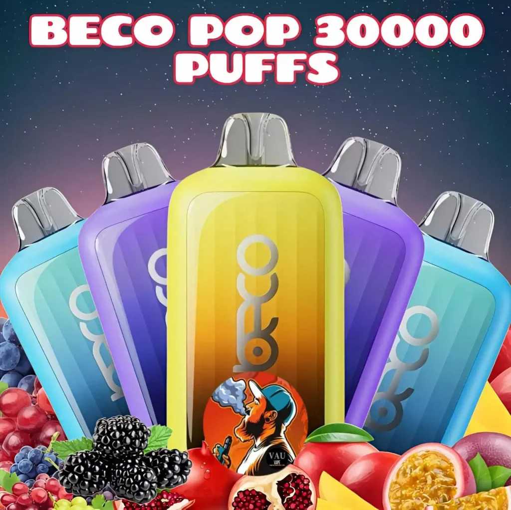 BECO POP 30k Disposable Vape | 30000 Puffs 20MG Nicotine - Dubai UAE