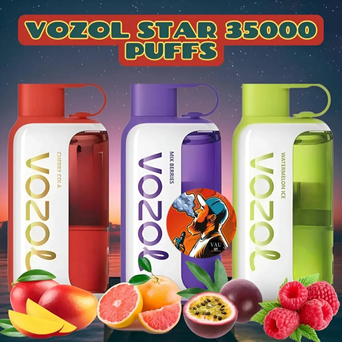 Best Vozol Star 35000 Puffs 35k Disposable Vape in Dubai