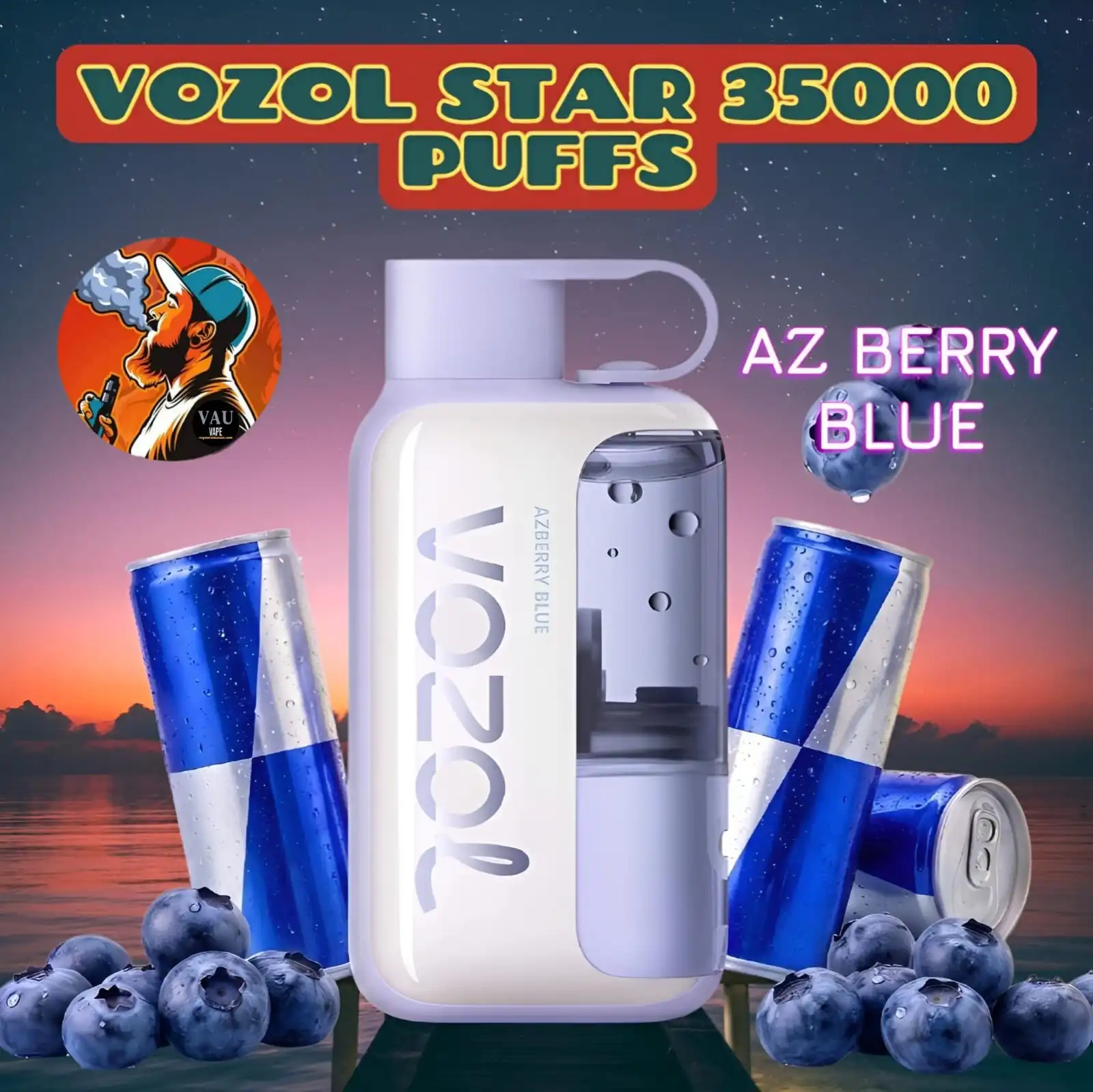 Best Vozol Star 35000 Puffs 35k Disposable Vape in Dubai