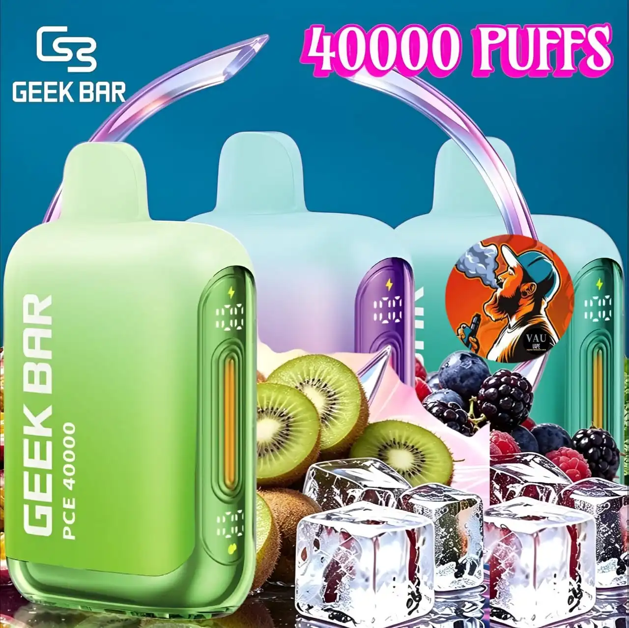 Geek Bar PCE 40000 Puffs Disposable Vape in Dubai UAE
