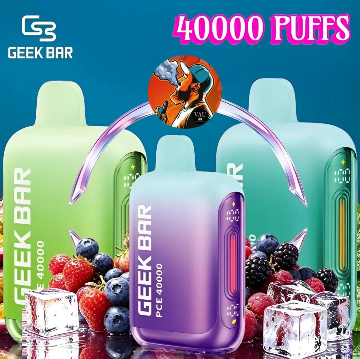 Geek Bar PCE 40000 Puffs Disposable Vape in Dubai UAE