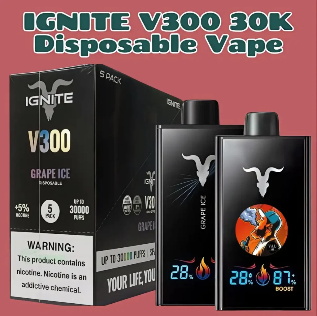IGNITE V300 30k Disposable Vape | Smooth 30000 Puffs in Dubai UAE