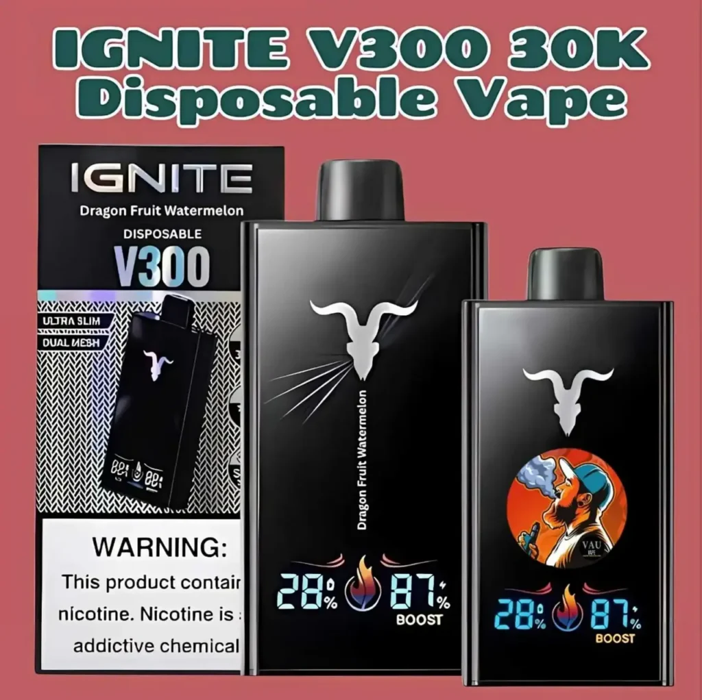 IGNITE V300 30k Disposable Vape | Smooth 30000 Puffs in Dubai UAE