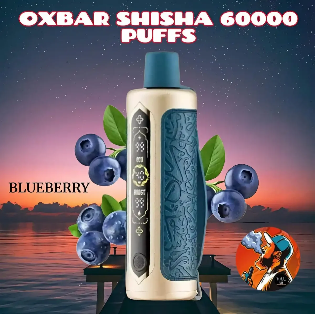Oxbar Shisha 60000 Puffs DTL Disposable Vape - Dubai