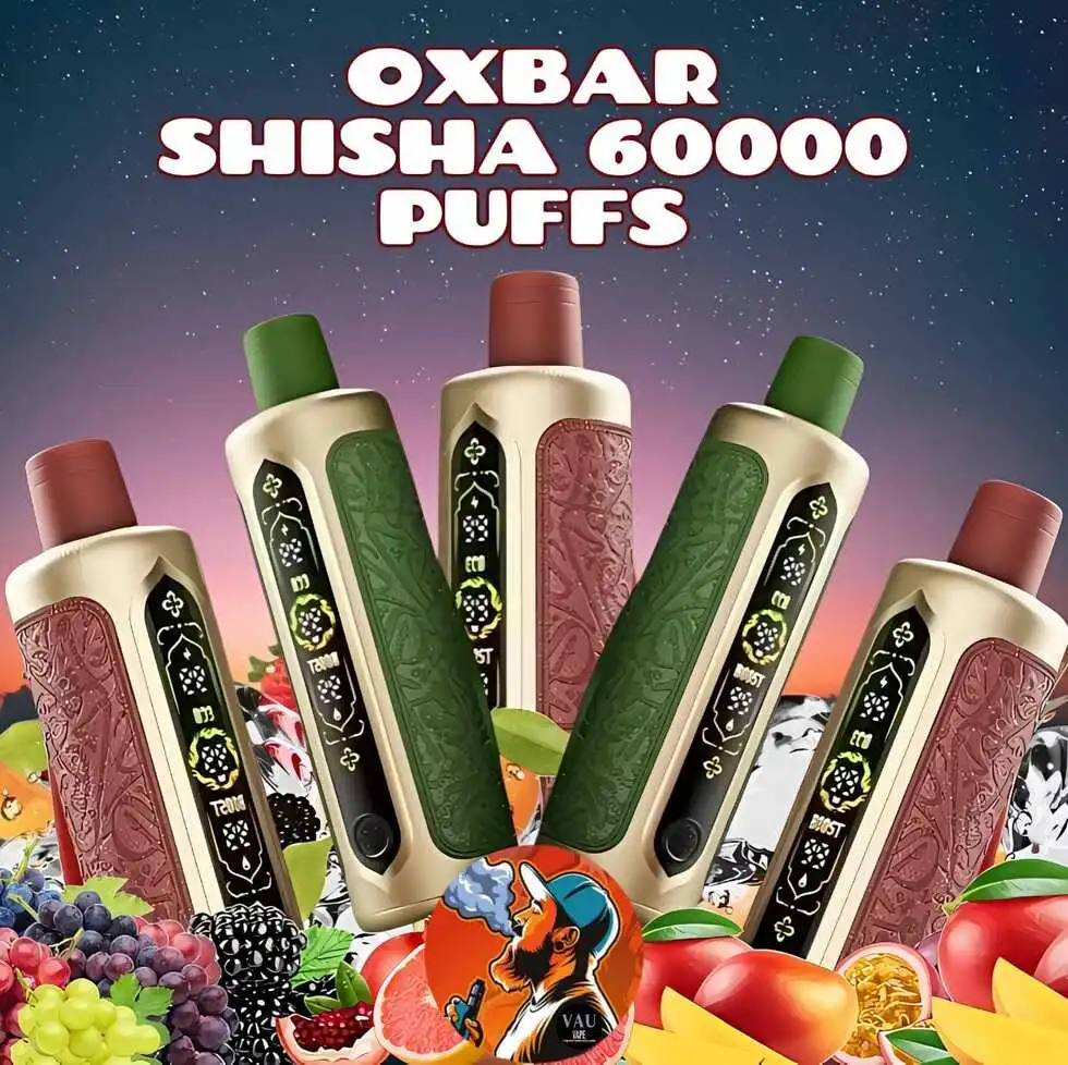 Oxbar Shisha 60000 Puffs DTL Disposable Vape - Dubai