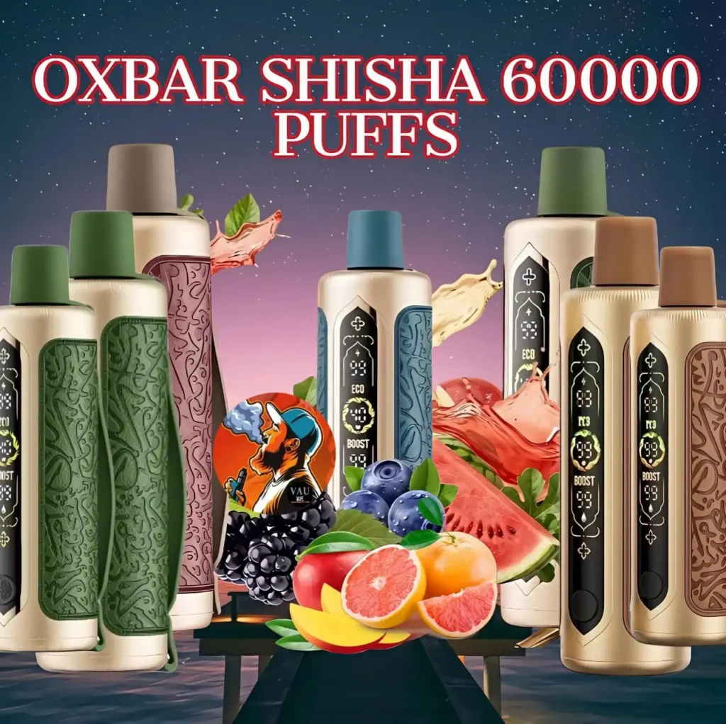Oxbar Shisha 60k Disposable Vape DTL 60000 Puffs - Dubai