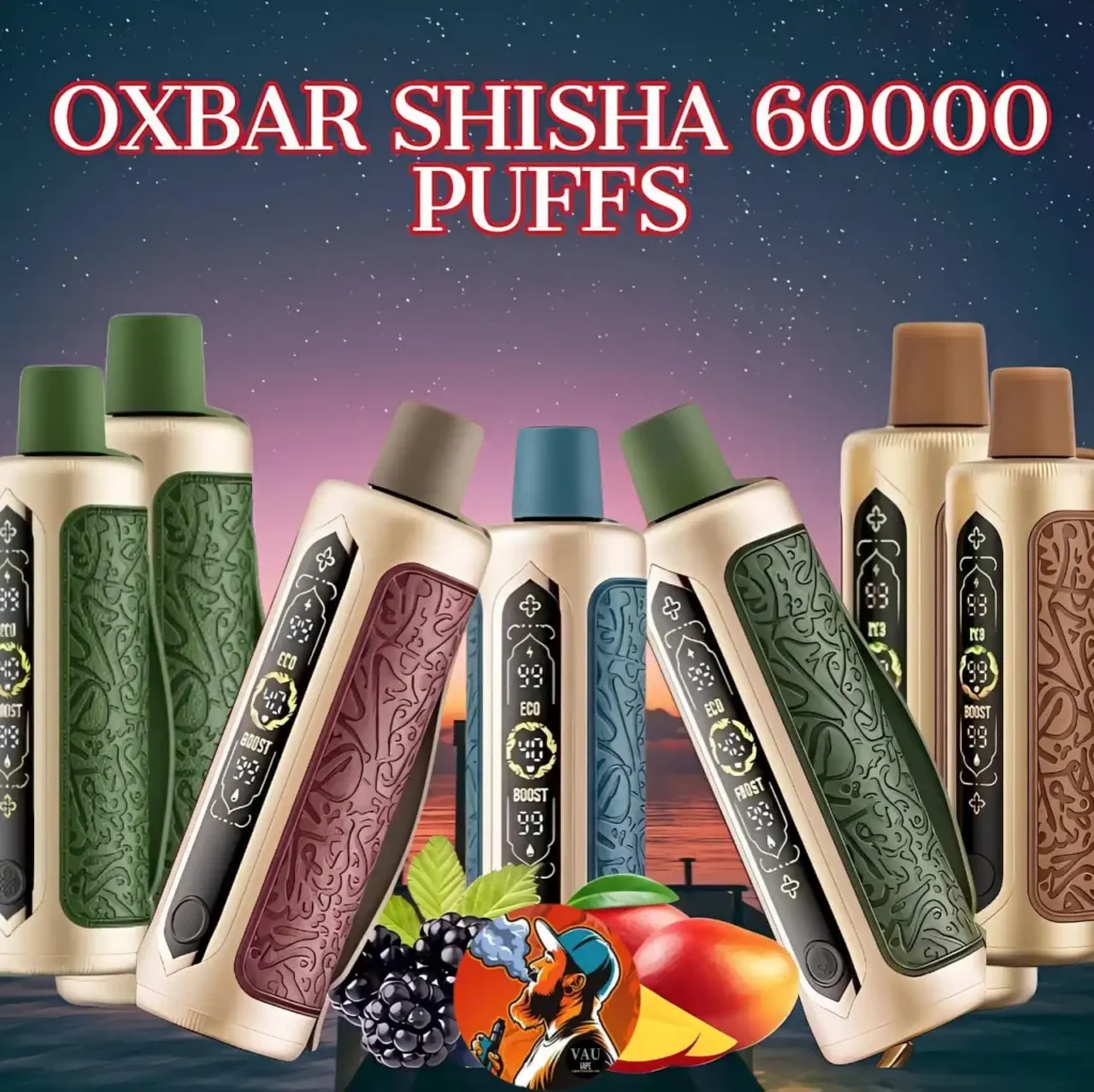 Oxbar Shisha 60k Disposable Vape DTL 60000 Puffs - Dubai