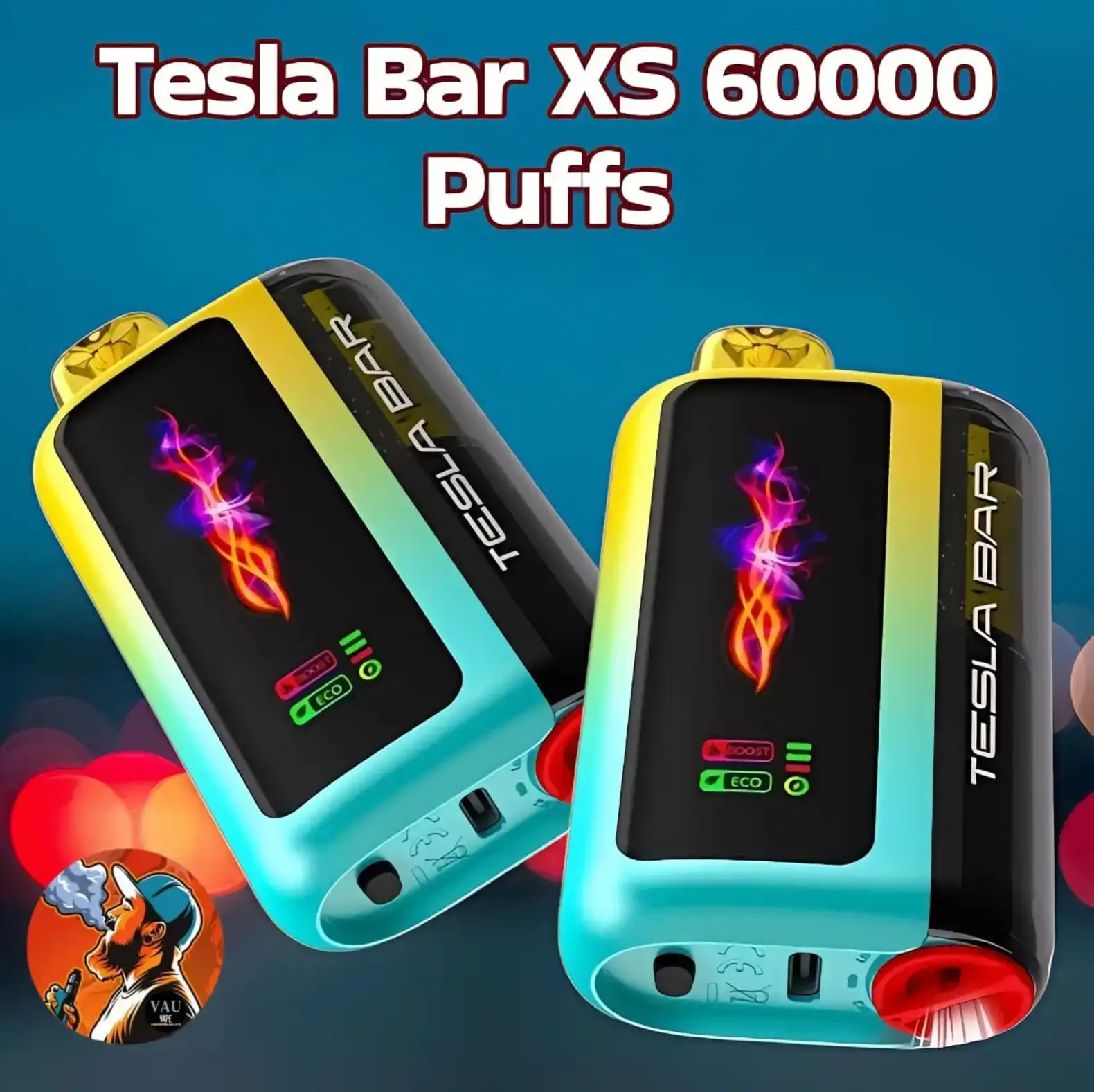 Tesla Bar XS 60000 Puffs Disposable Vape | 60K 50MG - Dubai UAE
