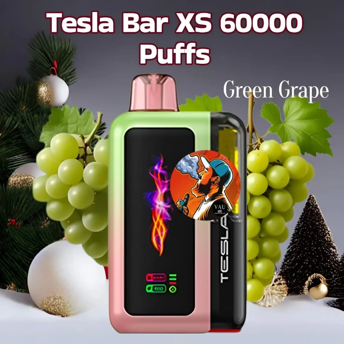 Tesla Bar XS 60000 Puffs Disposable Vape | 60K 50MG - Dubai UAE