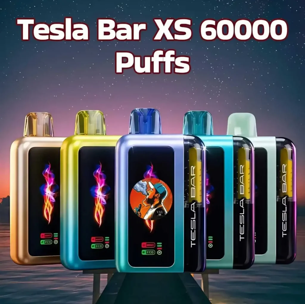 Tesla Bar XS 60k Disposable Vape | Premium 60000 Puffs - Dubai UAE