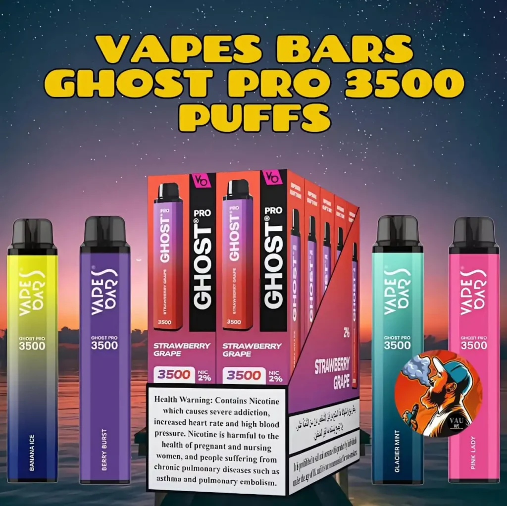 Top-Grade Ghost Pro 3500 Puffs Disposable Vape in Dubai, UAE