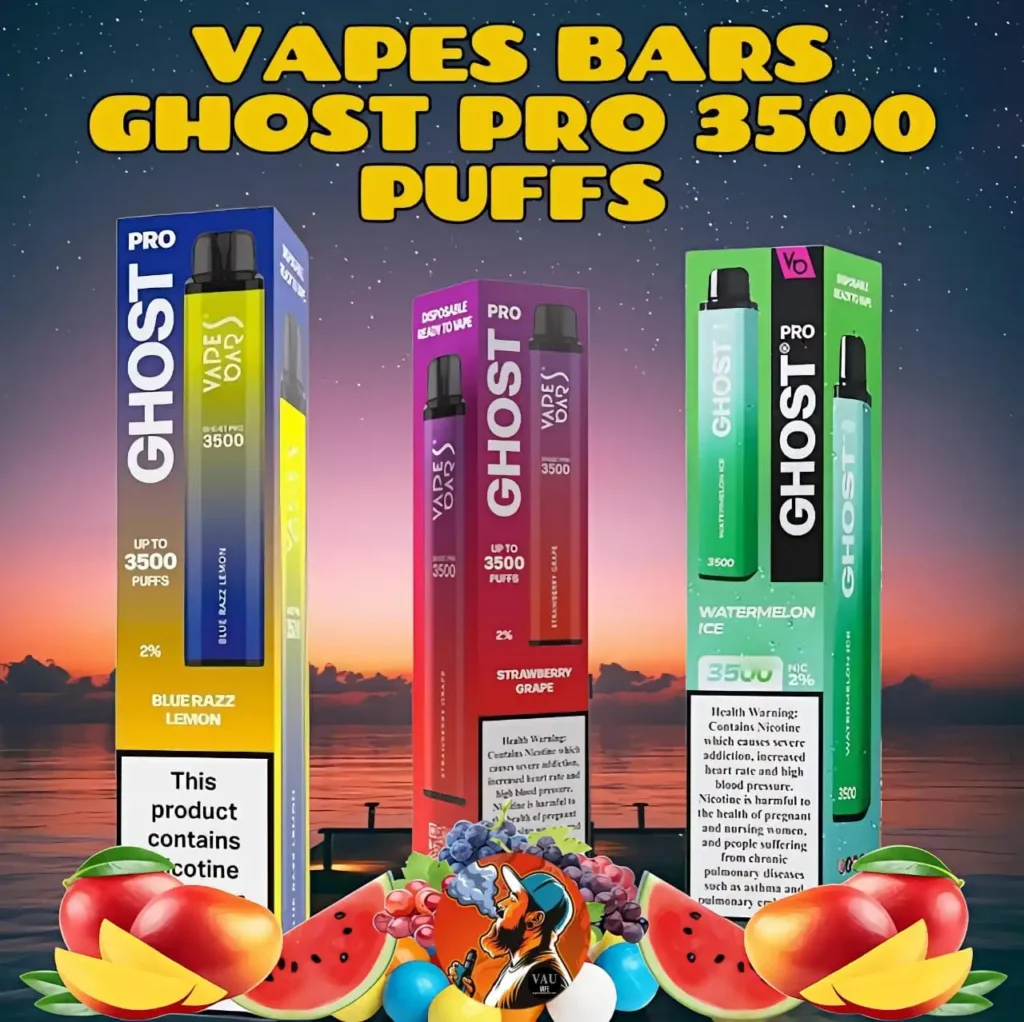 Top-Grade Ghost Pro 3500 Puffs Disposable Vape in Dubai, UAE
