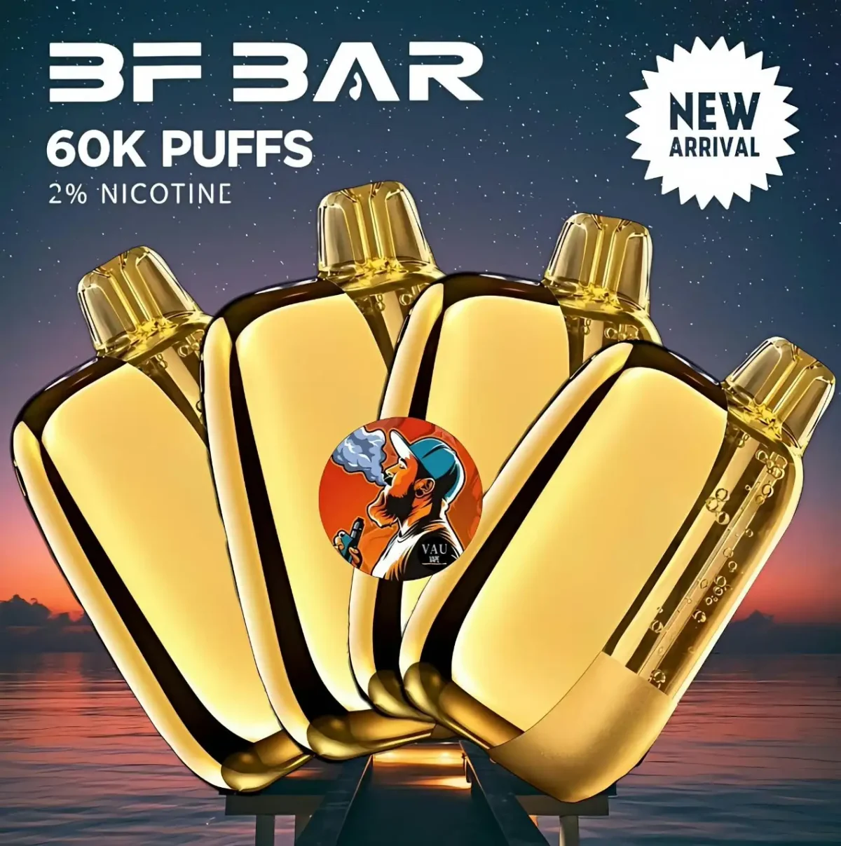 BF Bar 60000 Puffs Disposable Vape 60k Dual Mode - Dubai UAE