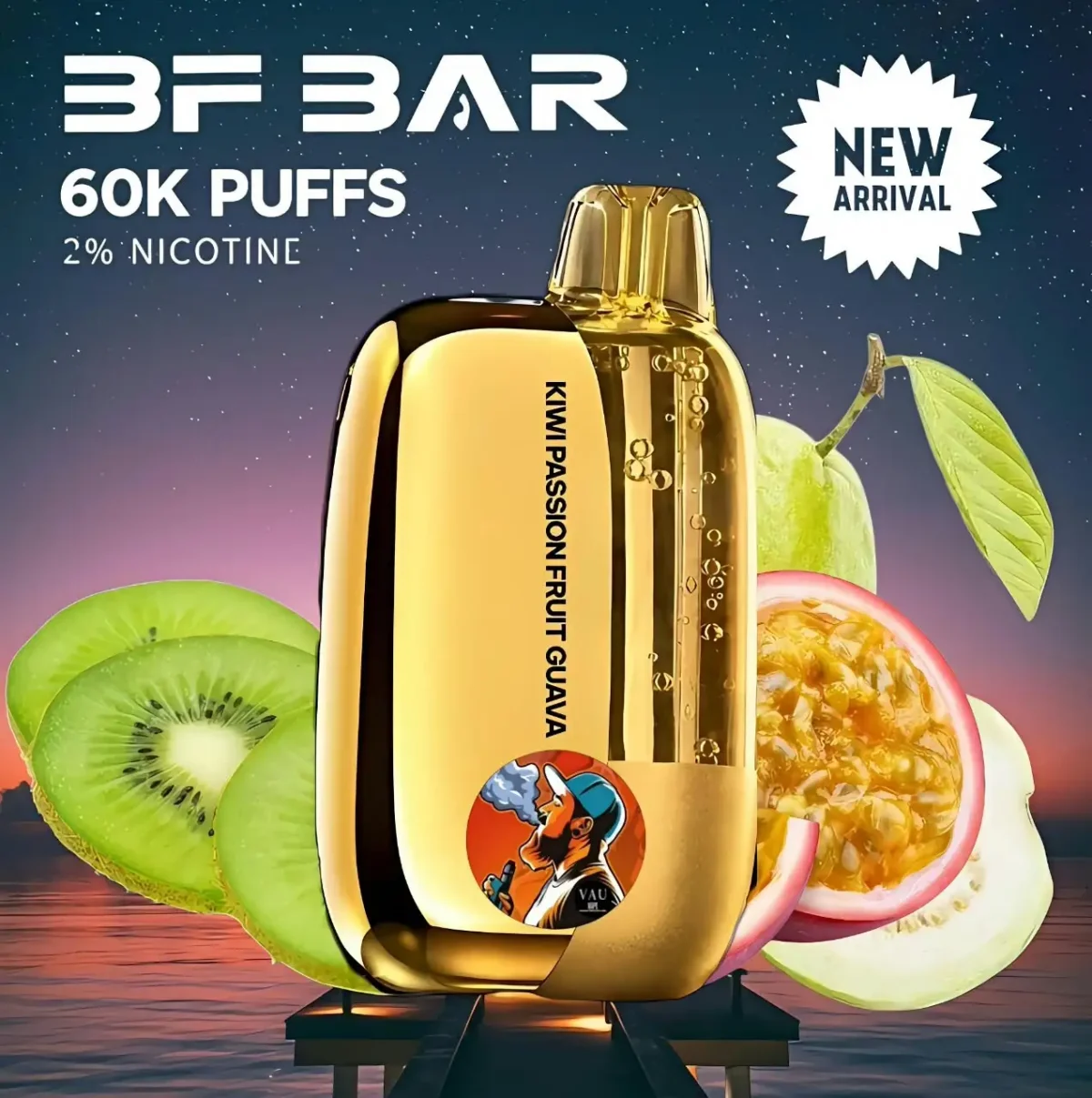 BF Bar 60000 Puffs Disposable Vape 60k Dual Mode - Dubai UAE
