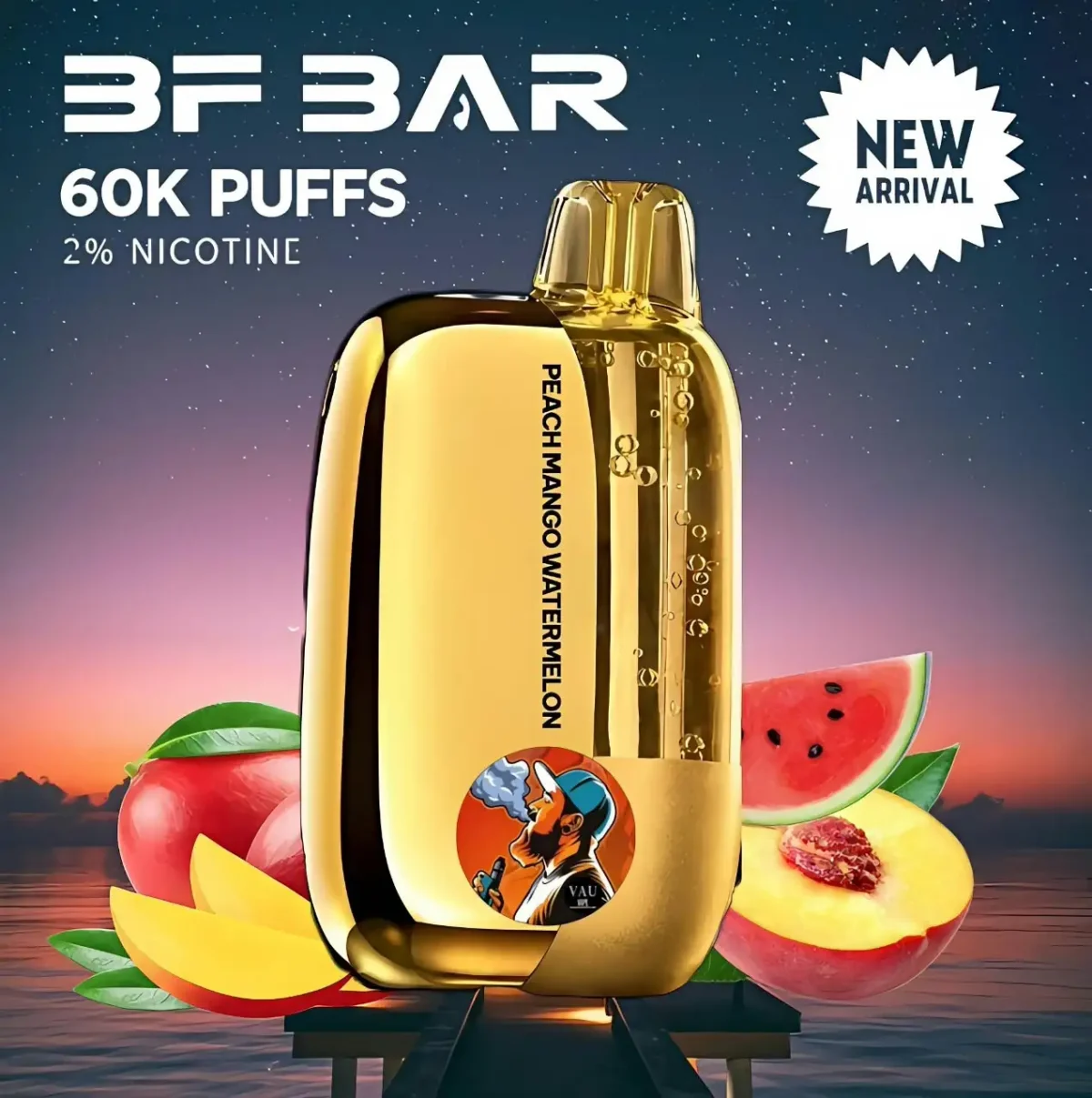 BF Bar 60000 Puffs Disposable Vape 60k Dual Mode - Dubai UAE