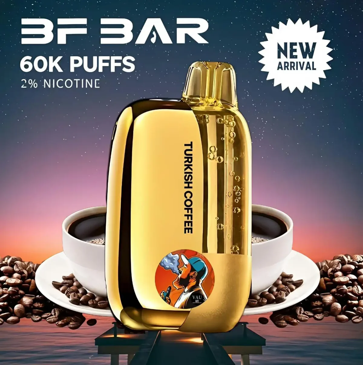BF Bar 60000 Puffs Disposable Vape 60k Dual Mode - Dubai UAE