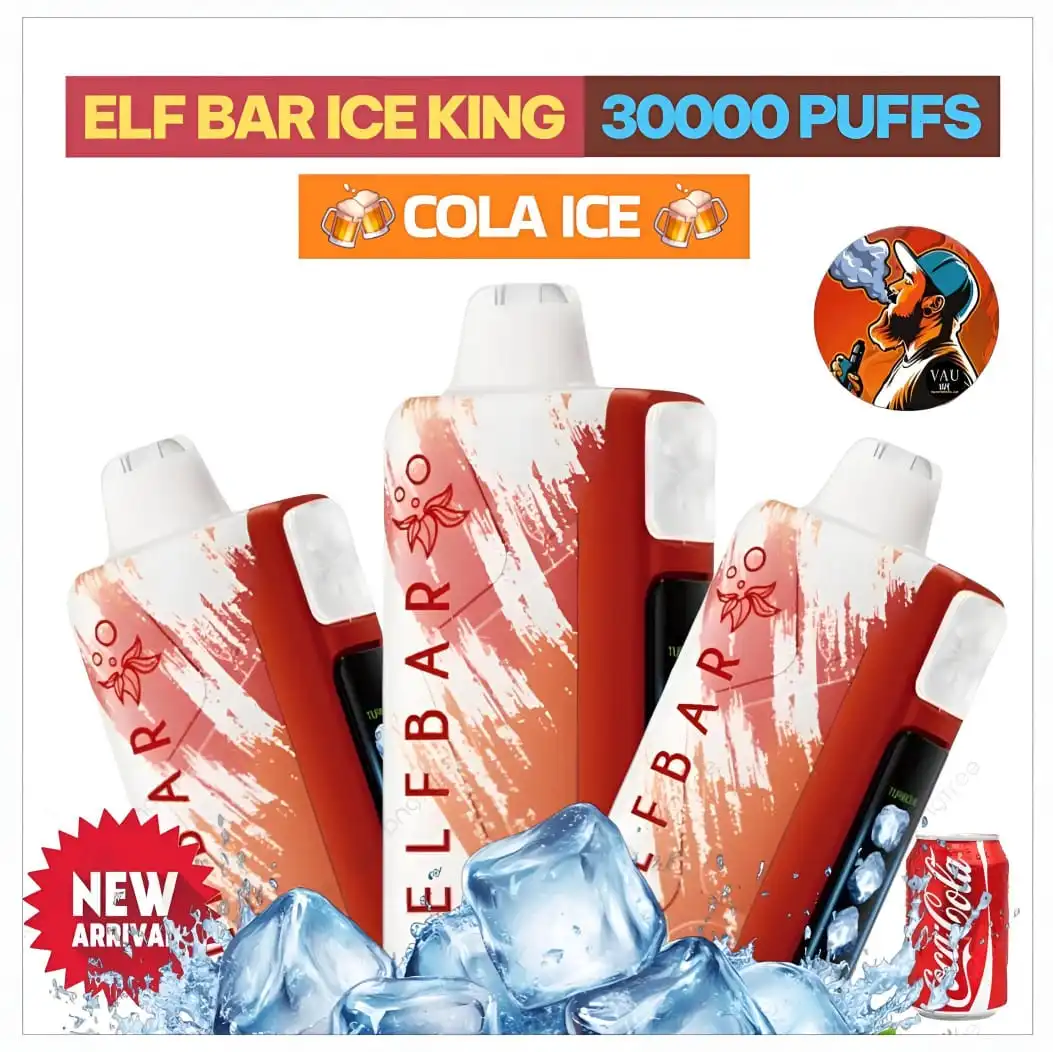 Elf Bar Ice King Cola Ice 30000 Puffs Disposable Vape - Dubai UAE