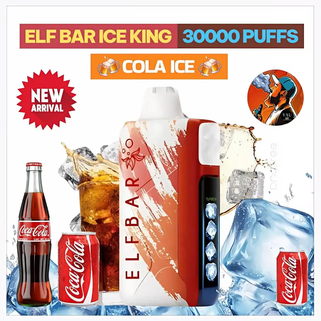 Elf Bar Ice King Cola Ice 30000 Puffs Disposable Vape - Dubai UAE