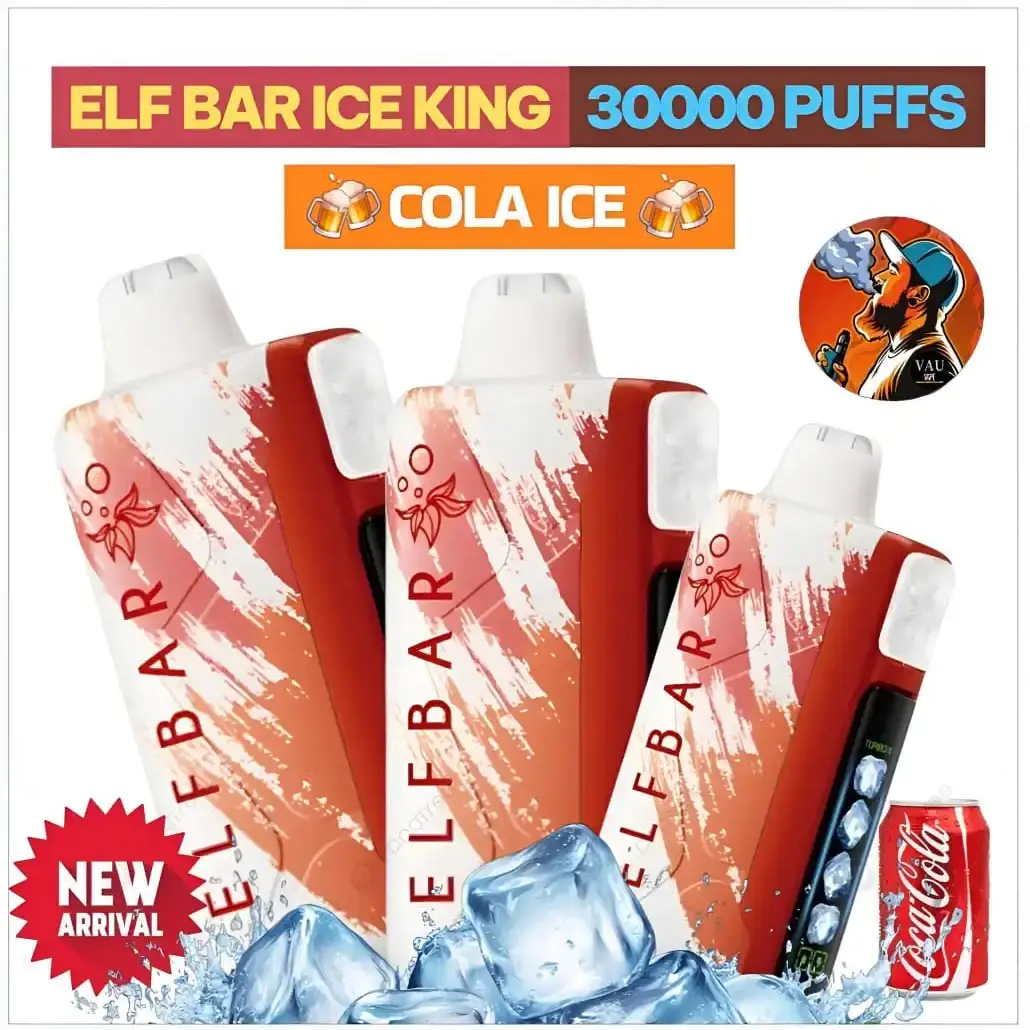 Elf Bar Ice King Cola Ice 30000 Puffs Disposable Vape - Dubai UAE