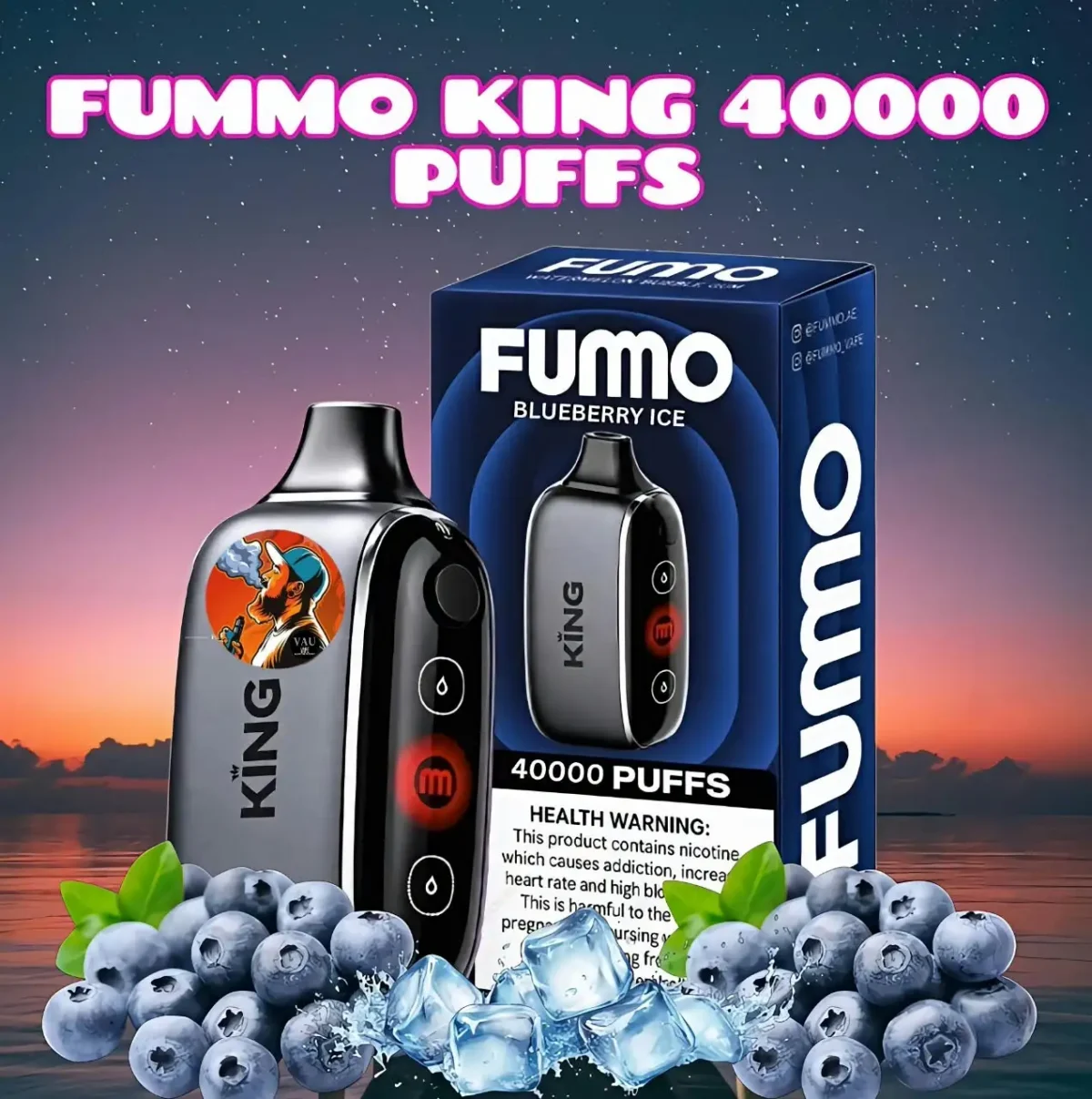 Fummo King 40000 Puffs Disposable Vape in Dubai UAE