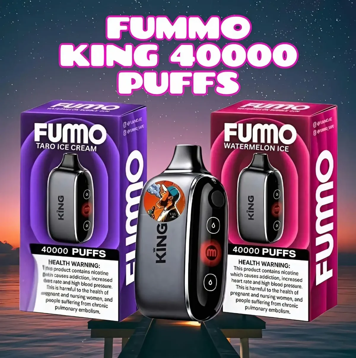 Fummo King 40000 Puffs Disposable Vape in Dubai UAE