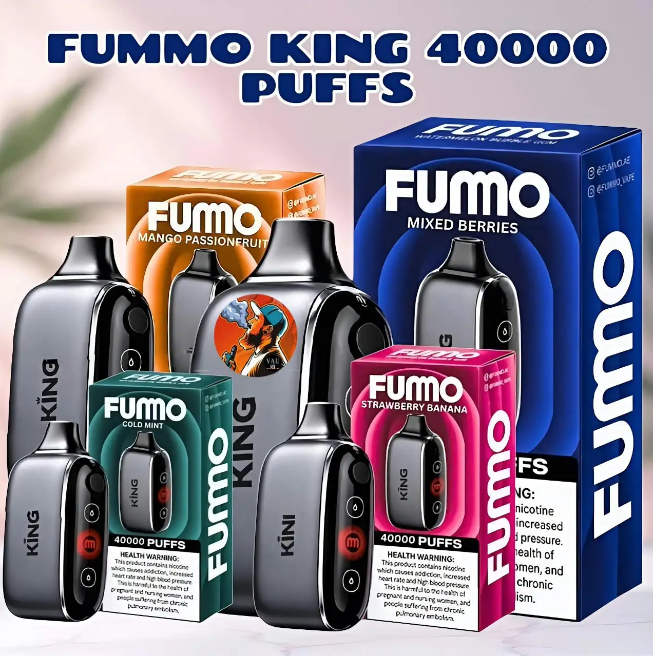 Fummo King 40000 Puffs Disposable Vape in Dubai UAE