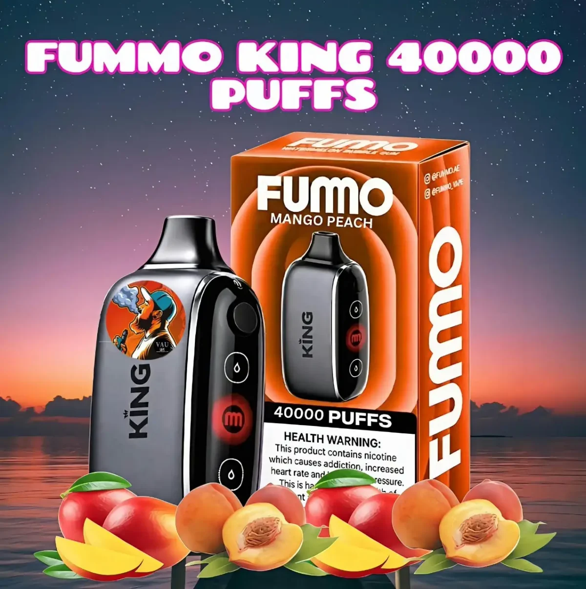 Fummo King 40000 Puffs Disposable Vape in Dubai UAE