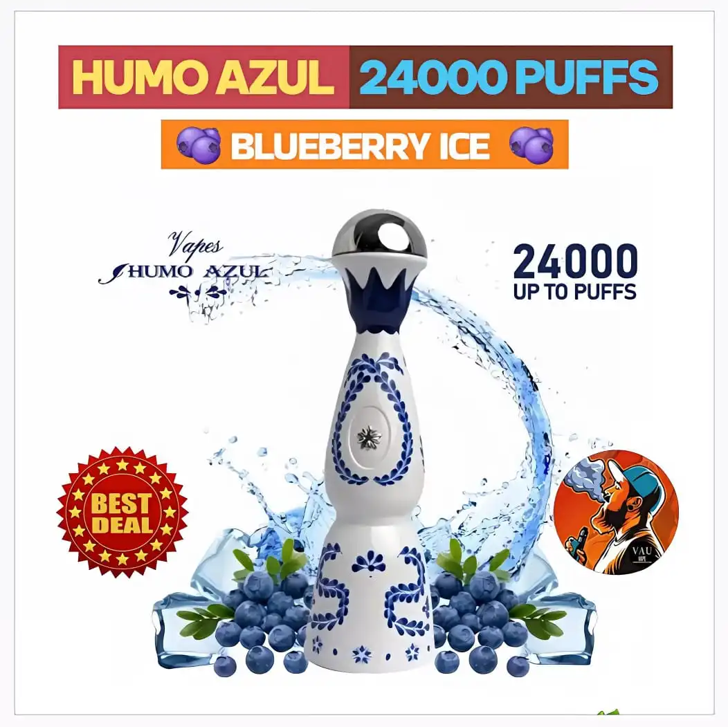 Tequila Vape Humo Azul 24000 Puffs Disposable Vape - Dubai